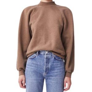 AGOLDE mock neck sweatshirt